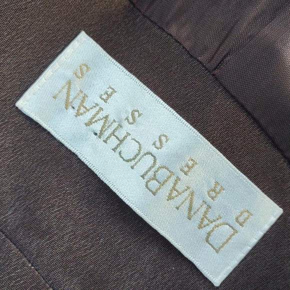 dana buchman dresses ladies pure silk (1) button overcoat (VINTAGE) - Picture 7 of 17